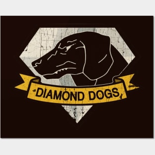 Metal gear solid - Diamond Dogs ( vintage) Posters and Art